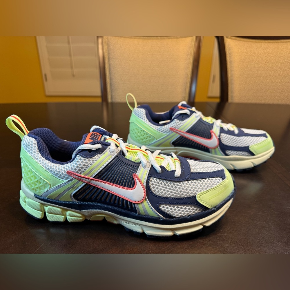 New Nike Air Zoom Vomero 5 Volt Navy Sneakers Shoes Size US 7 - Picture 2 of 15